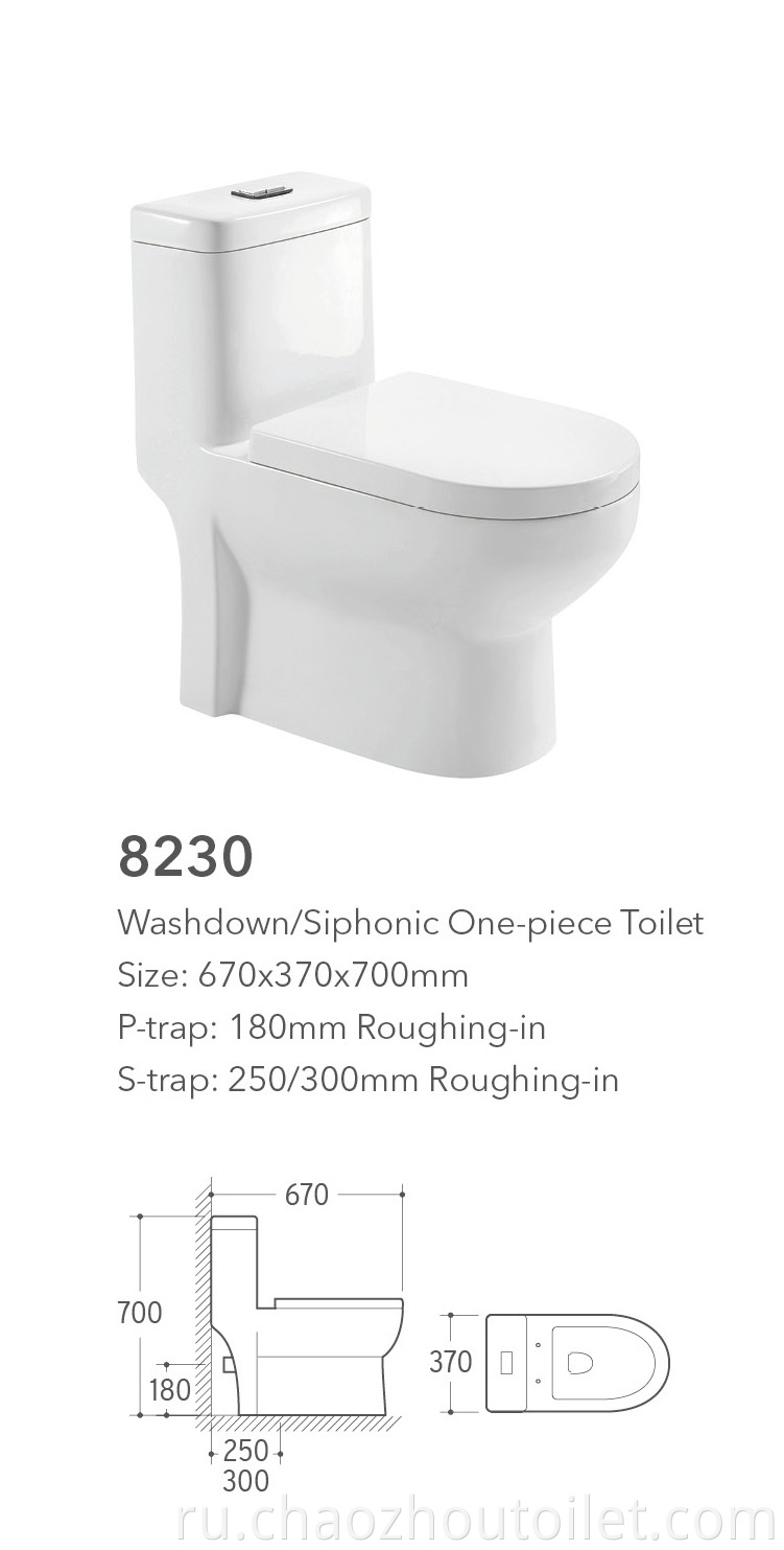 8230 One Piece Toilet